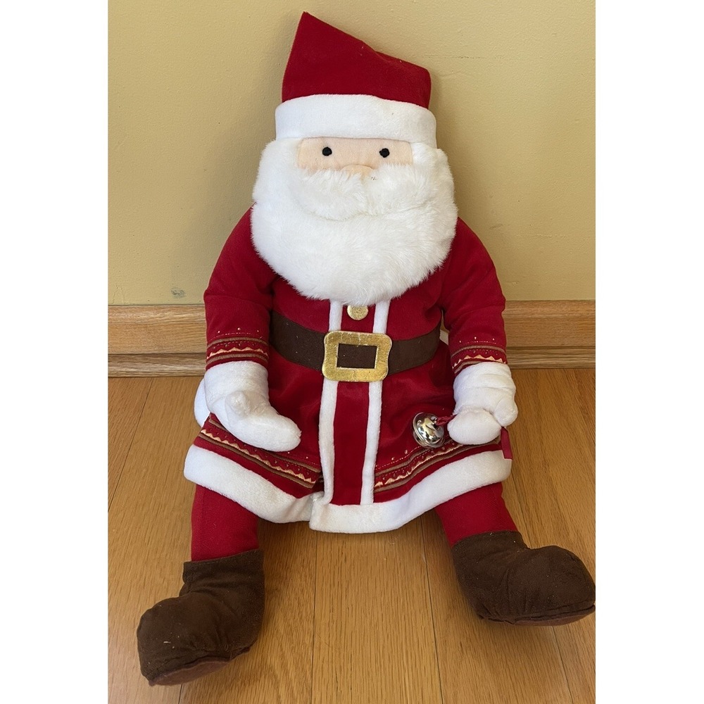 The Polar Express Hallmark Magic Of Christmas Talking Santa Plush 20"